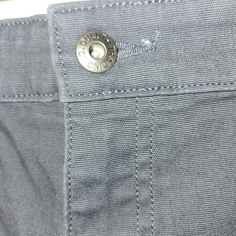 Mens Duluth Trading Co Flex Fire Hose Cargo Shorts Size 44 Navy - Picture 3 of 8